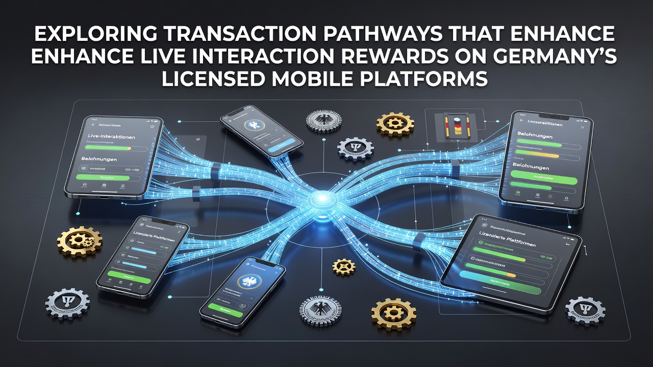 Transaktionspfade in deutschen Mobilcasinos mit Fokus auf Live-Interaktionen und Belohnungsaktivierung