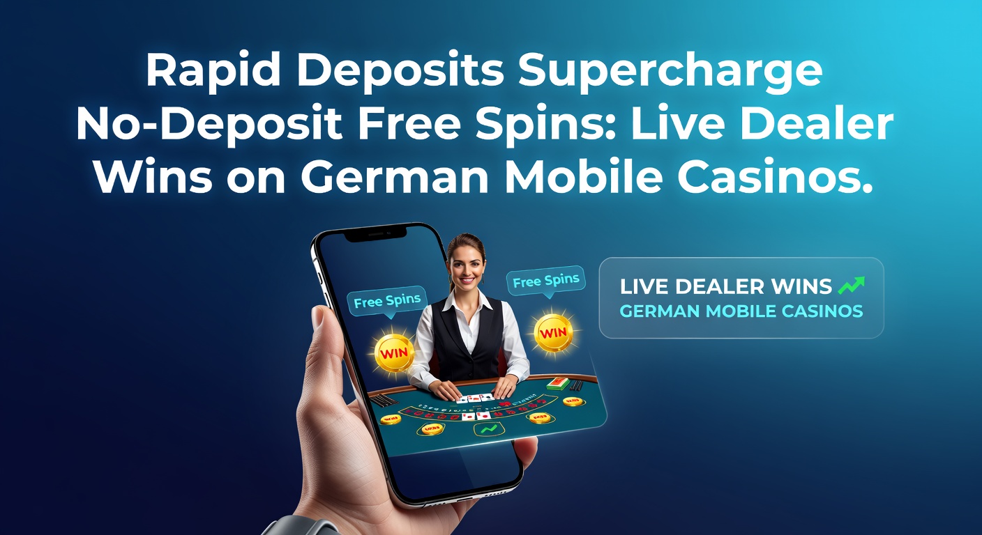 Live-Dealer-Tisch mit Roulette-Rad und Overlay von schnellen Einzahlungs-Buttons auf einem Mobilgerät